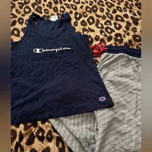 NWOT CHAMPION WOMEN JOGGER & TANK PAJAMA SET